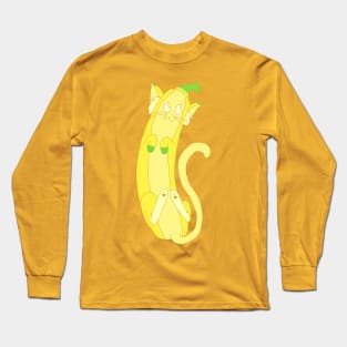 Banana Cat Long Sleeve T-Shirt